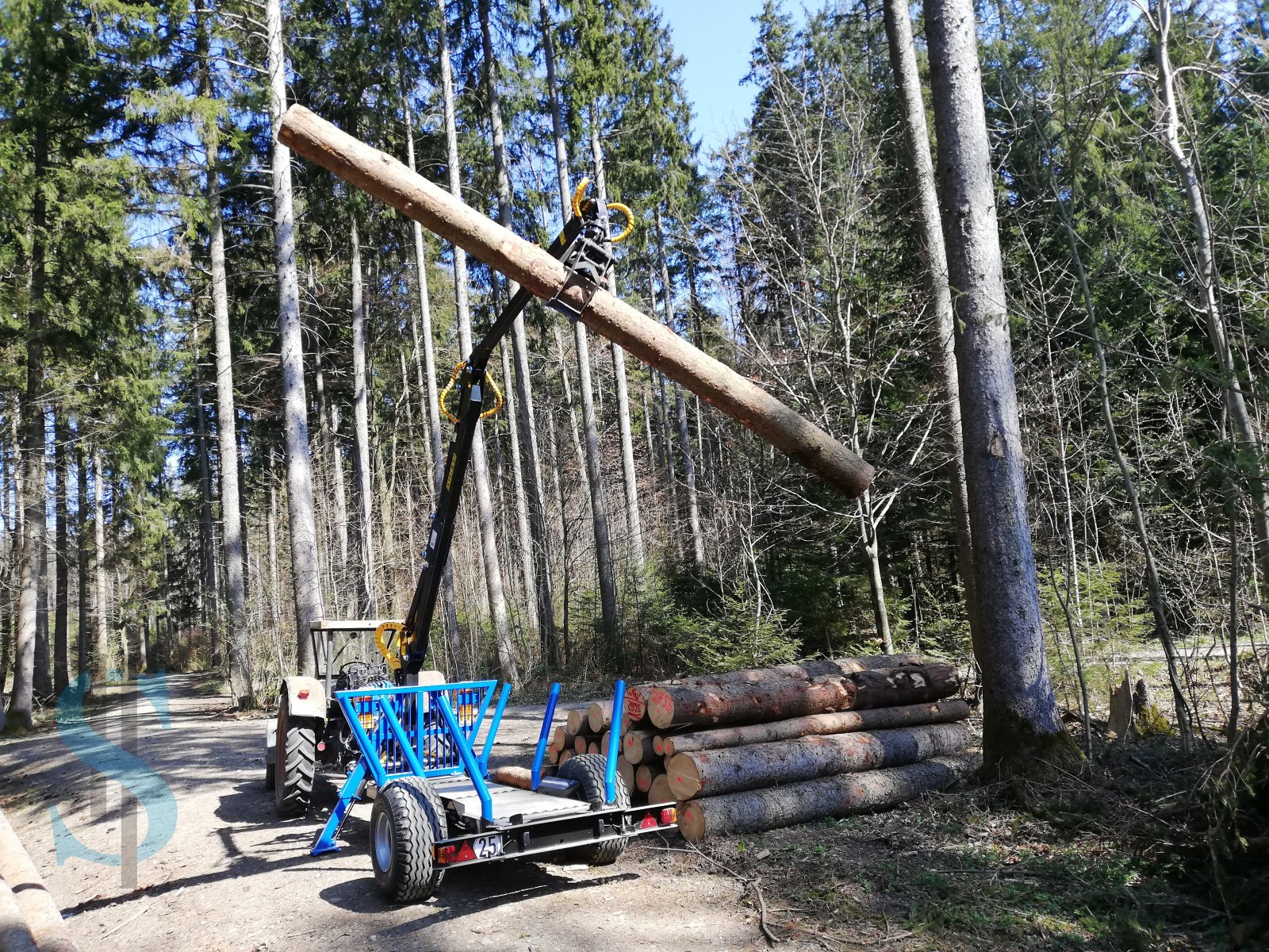 Rückewagen & Rückeanhänger typu KTS 8,5 + 6,4, Neumaschine w Dietramszell (Zdjęcie 17)