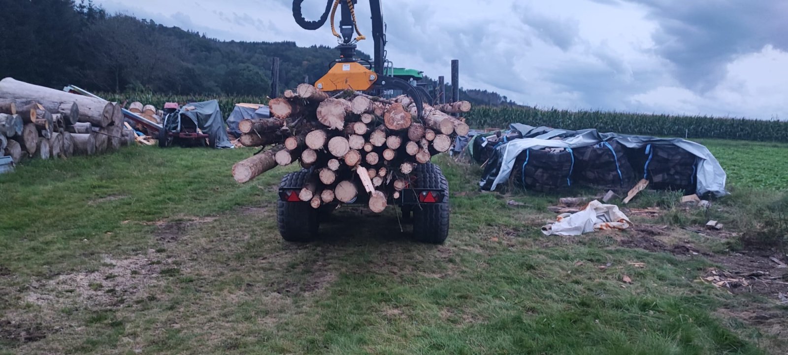 Rückewagen & Rückeanhänger tipa Maskiner 8t, Gebrauchtmaschine u Angelburg (Slika 3)