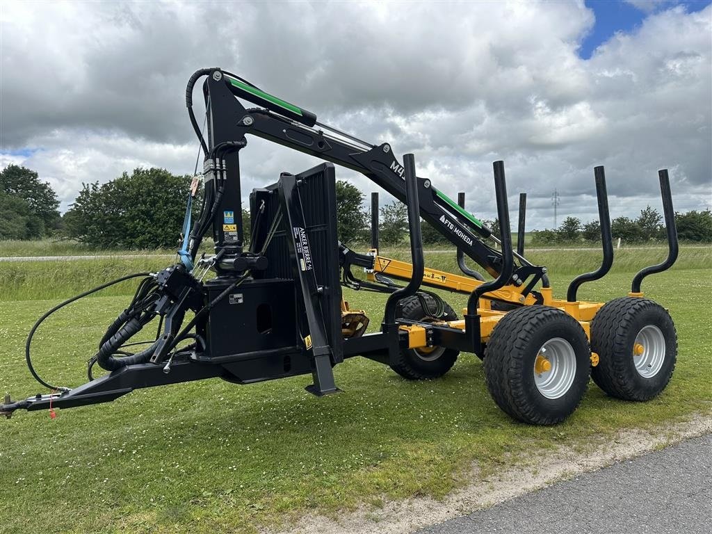 Rückewagen & Rückeanhänger tipa Moheda M101 med M41T kran  Kun brugt en uge, Gebrauchtmaschine u Holstebro (Slika 3)