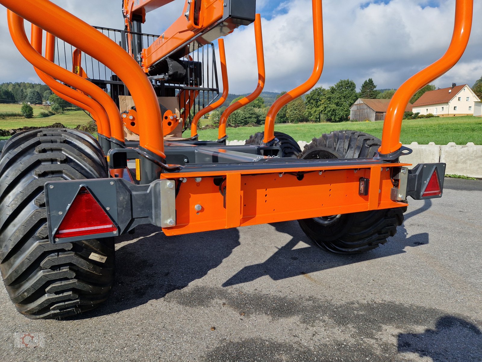 Rückewagen & Rückeanhänger typu MTM 10T S 10to 7,70m Kran Druckluft Zentralrohrrahmen, Neumaschine v Tiefenbach (Obrázok 20)