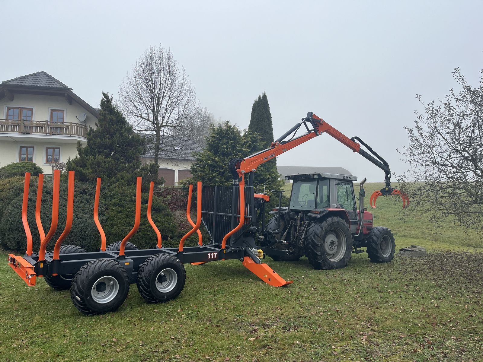 Rückewagen & Rückeanhänger des Typs MTM 11T mit 7100 Kran, Gebrauchtmaschine in Bad Leonfelden (Bild 13)