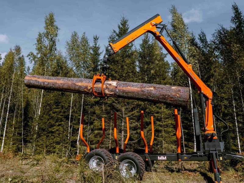 Rückewagen & Rückeanhänger a típus MTM 11T mit 8600 Kran, Gebrauchtmaschine ekkor: Bad Leonfelden (Kép 1)