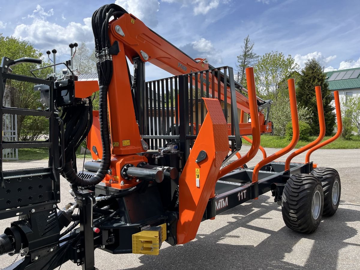 Rückewagen & Rückeanhänger del tipo MTM 11T Rückewagen mit MTM 7100 Vollausstattung, Neumaschine en Bad Leonfelden (Imagen 18)