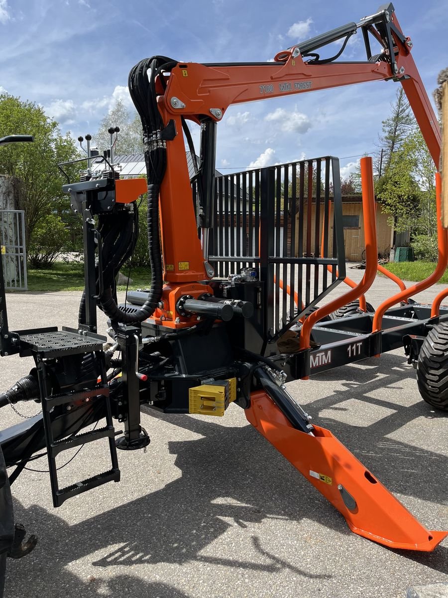 Rückewagen & Rückeanhänger del tipo MTM 11T Rückewagen mit MTM 7100 Vollausstattung, Gebrauchtmaschine en Bad Leonfelden (Imagen 10)