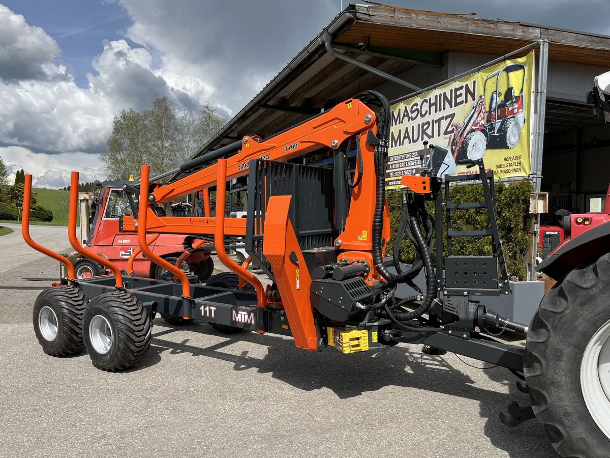 Rückewagen & Rückeanhänger van het type MTM 11T Rückewagen mit MTM 7100 Vollausstattung, Gebrauchtmaschine in Bad Leonfelden (Foto 19)