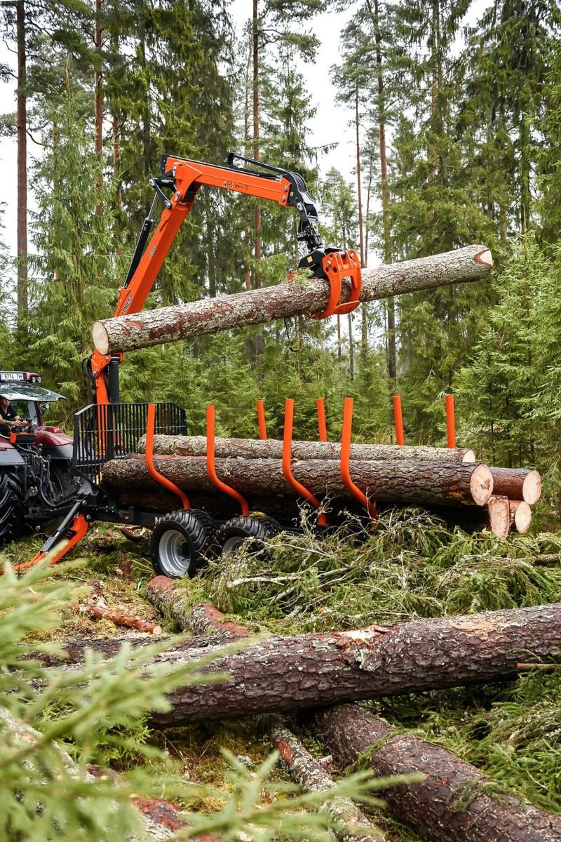 Rückewagen & Rückeanhänger типа MTM 12 T Rückewagen mit 7300 Kran, Gebrauchtmaschine в Bad Leonfelden (Фотография 15)