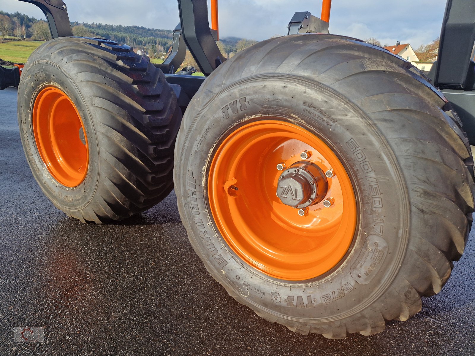 Rückewagen & Rückeanhänger a típus MTM 13T 13to 8,10m Kran Forwarder Rungen Druckluft Doppelrohrrahmen, Neumaschine ekkor: Tiefenbach (Kép 5)