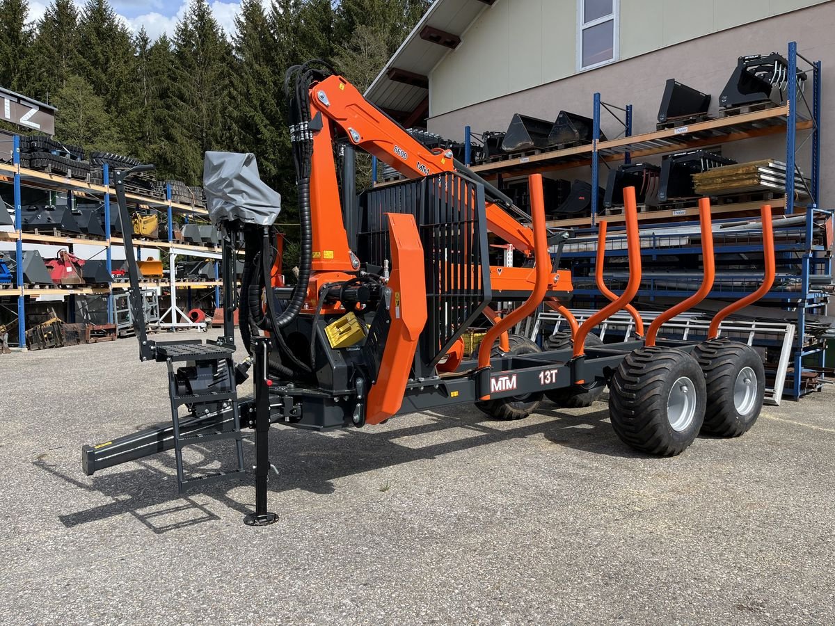 Rückewagen & Rückeanhänger typu MTM 13T Rückewagen mit MTM 8600 Forstkran, Neumaschine v Bad Leonfelden (Obrázek 1)