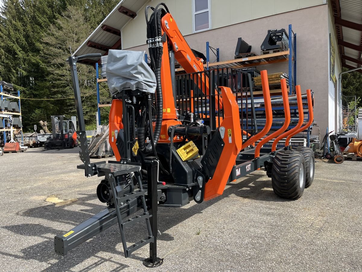 Rückewagen & Rückeanhänger типа MTM 13T Rückewagen mit MTM 8600 Forstkran, Gebrauchtmaschine в Bad Leonfelden (Фотография 5)