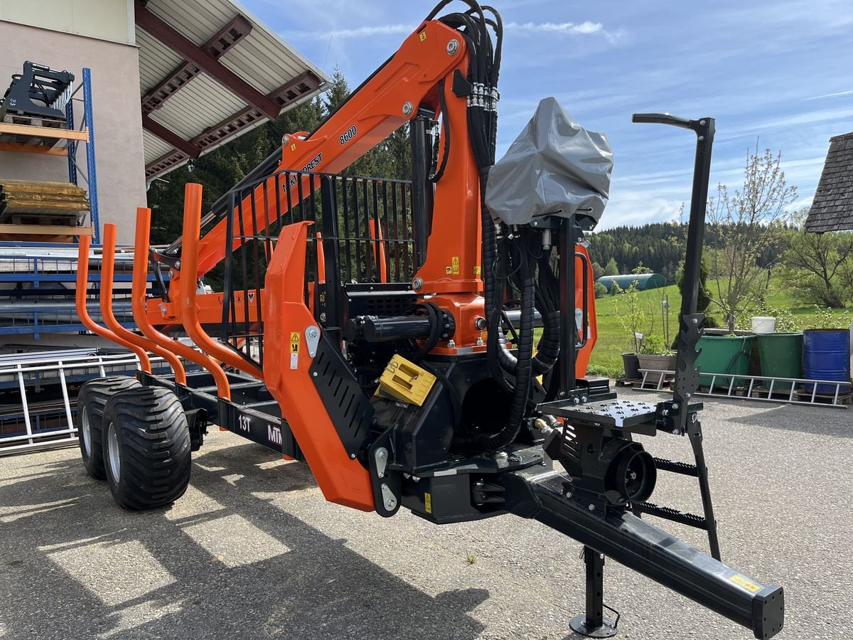 Rückewagen & Rückeanhänger tip MTM 13T Rückewagen mit MTM 8600 Forstkran, Gebrauchtmaschine in Bad Leonfelden (Poză 14)