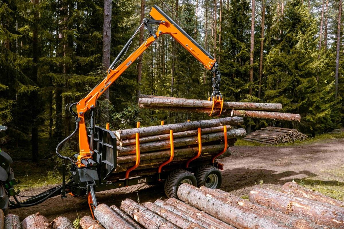 Rückewagen & Rückeanhänger a típus MTM 13T Rückewagen mit MTM 8600 Forstkran, Gebrauchtmaschine ekkor: Bad Leonfelden (Kép 1)