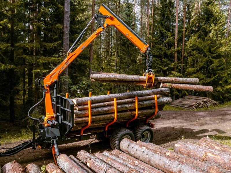 Rückewagen & Rückeanhänger tip MTM 13T Rückewagen mit MTM 8600 Forstkran, Gebrauchtmaschine in Bad Leonfelden