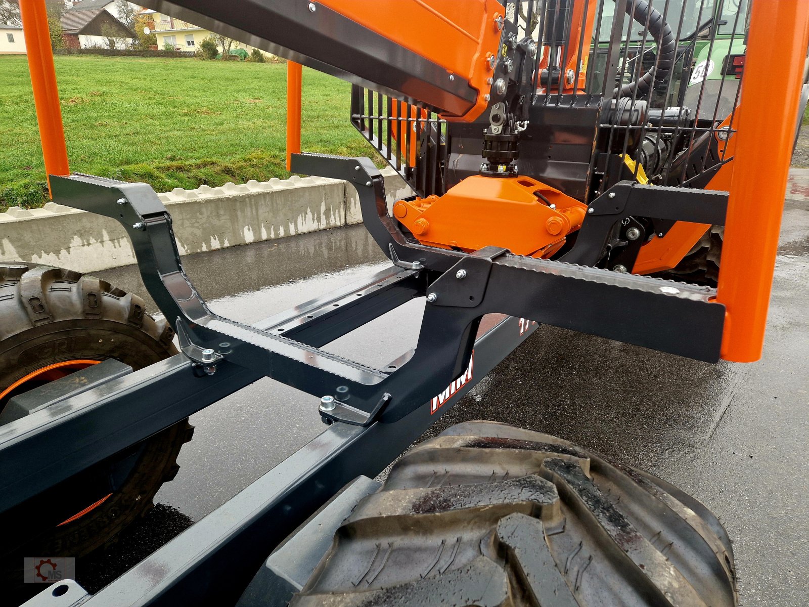 Rückewagen & Rückeanhänger typu MTM 17T 17to 9,80m Kran Forwarder Rungen Druckluft Doppelrohrrahmen, Neumaschine w Tiefenbach (Zdjęcie 9)