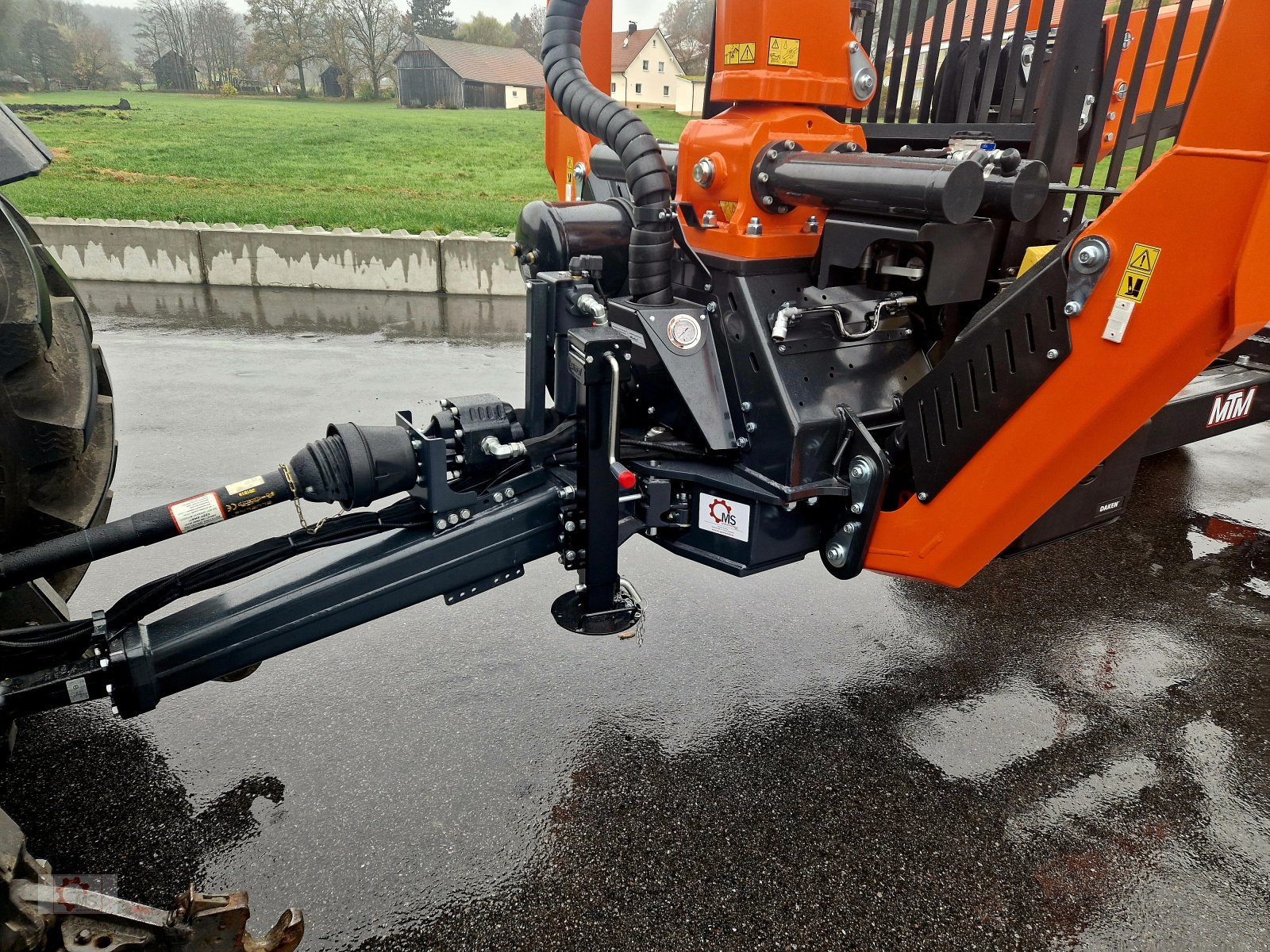 Rückewagen & Rückeanhänger typu MTM 17T 17to 9,80m Kran Forwarder Rungen Druckluft Doppelrohrrahmen, Neumaschine w Tiefenbach (Zdjęcie 16)