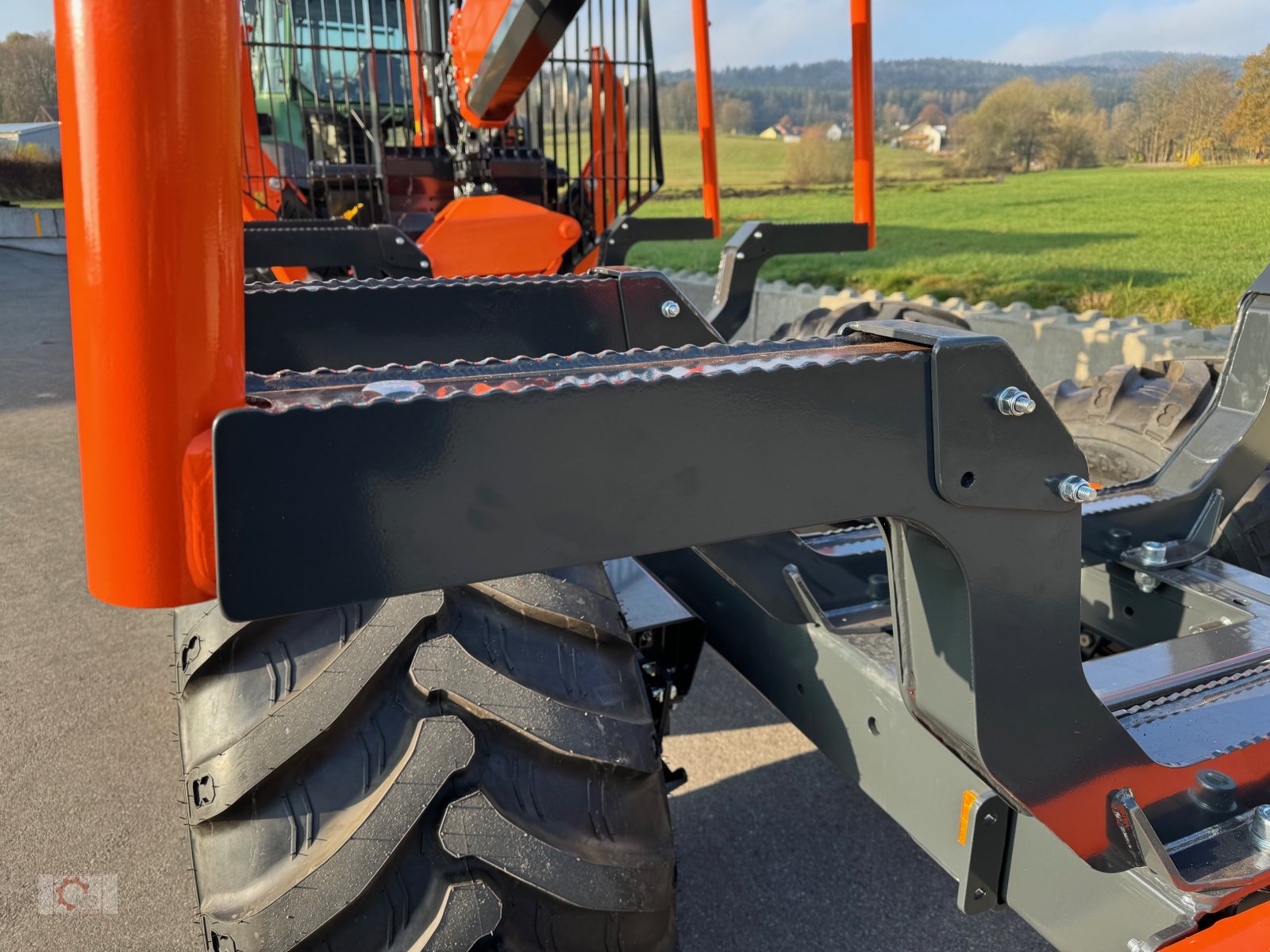 Rückewagen & Rückeanhänger tipa MTM 17T 17to 9,80m Kran Forwarder Rungen Druckluft Doppelrohrrahmen, Neumaschine u Tiefenbach (Slika 19)