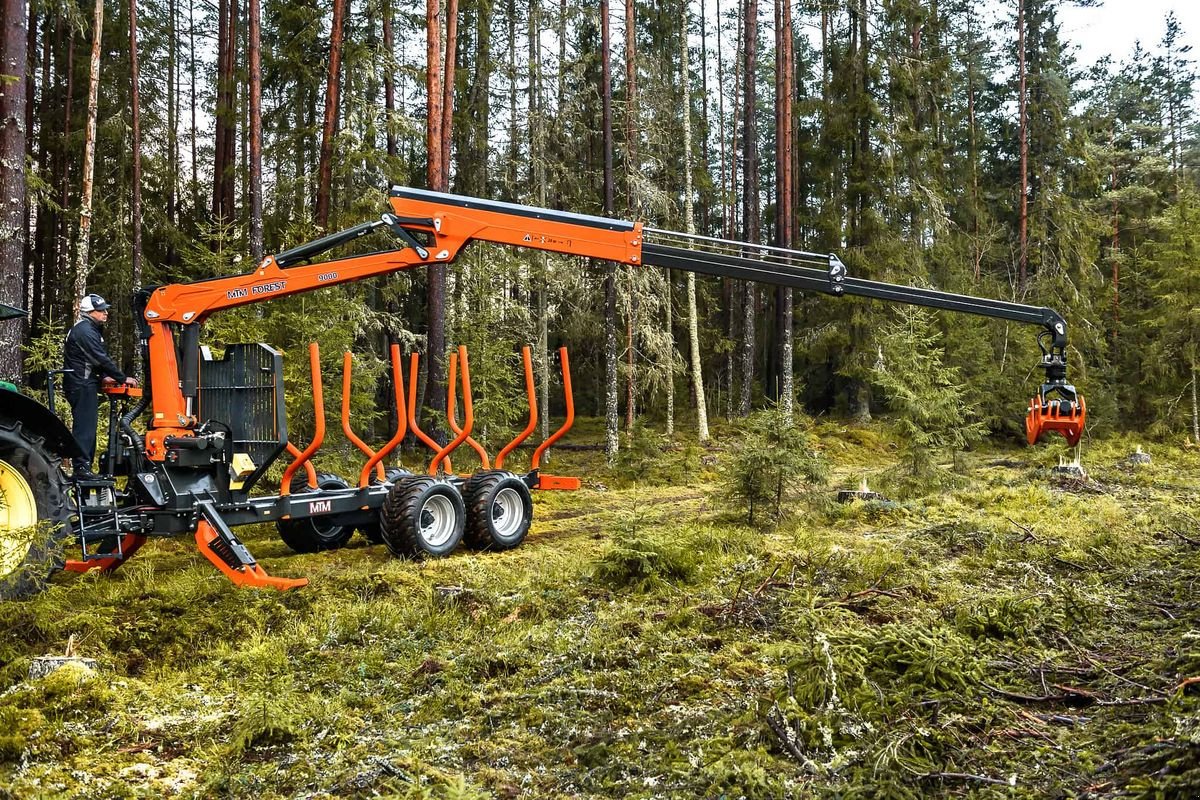 Rückewagen & Rückeanhänger van het type MTM Rückewagen 10 - 17 Tonnen, MTM 6,6m - 9m Forstkr, Gebrauchtmaschine in Bad Leonfelden (Foto 8)