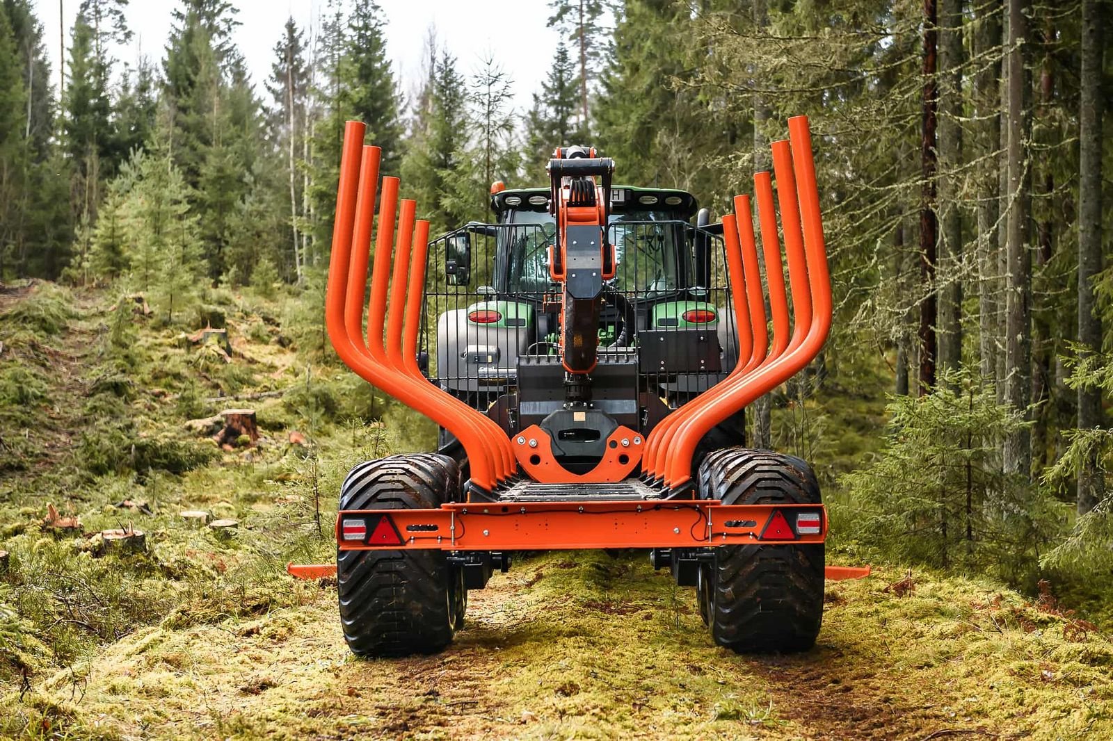 Rückewagen & Rückeanhänger del tipo MTM Rückewagen 10-17 Tonnen, MTM 6,6m-9m Forstkran, Neumaschine en Bad Leonfelden (Imagen 3)