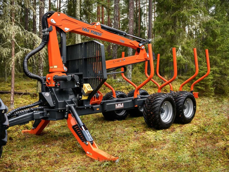 Rückewagen & Rückeanhänger des Typs MTM Rückewagen 10-17 Tonnen, MTM 6,6m-9m Forstkran, Gebrauchtmaschine in Bad Leonfelden (Bild 1)