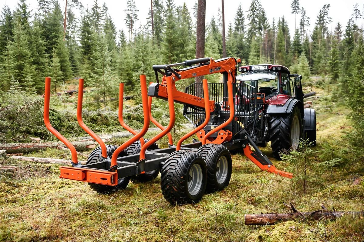 Rückewagen & Rückeanhänger Türe ait MTM Rückewagen 10 - 17 Tonnen, MTM 7,1m - 9m Forstkr, Neumaschine içinde Bad Leonfelden (resim 18)