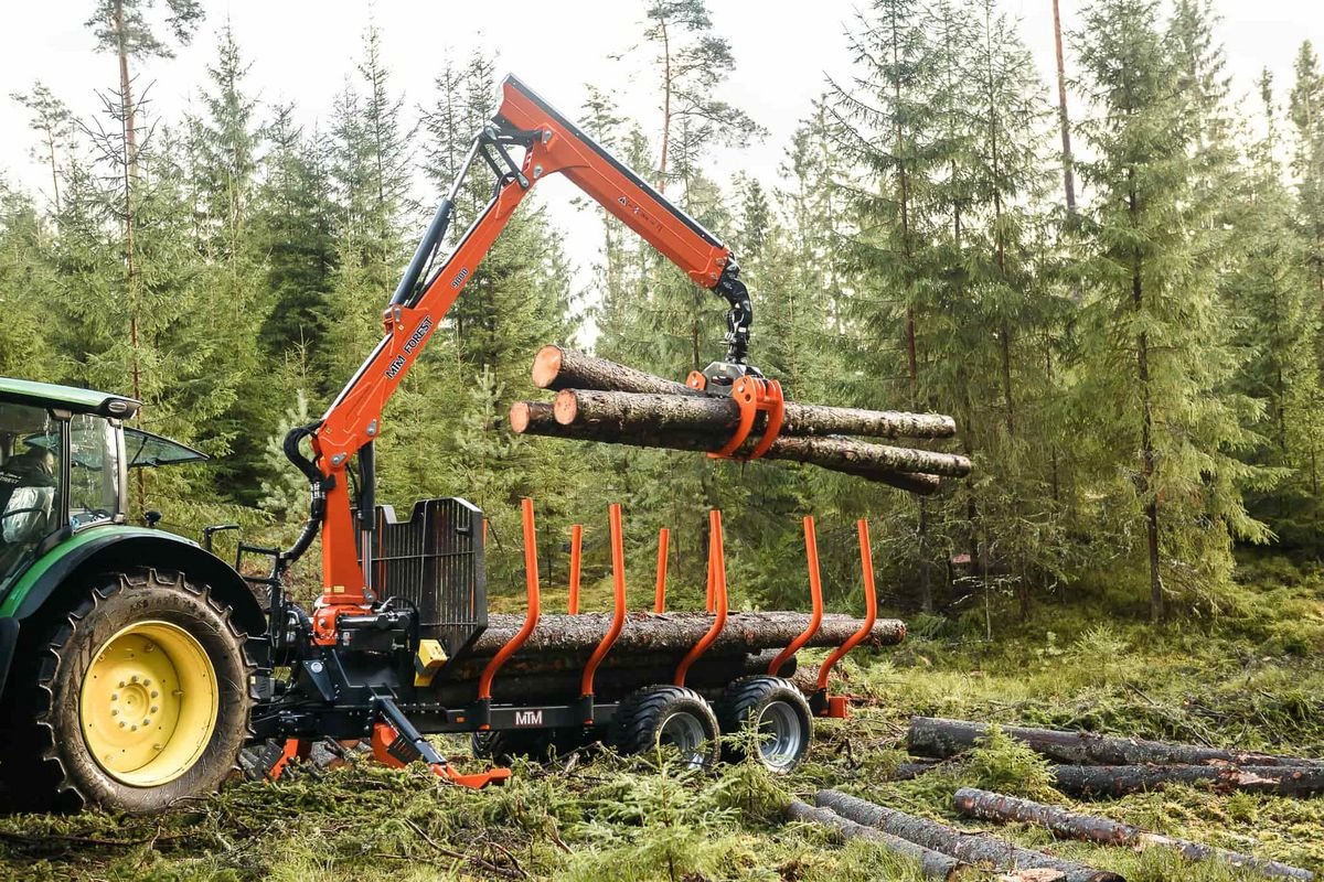 Rückewagen & Rückeanhänger del tipo MTM Rückewagen 10 - 17 Tonnen, MTM 7,1m - 9m Forstkr, Neumaschine en Bad Leonfelden (Imagen 11)