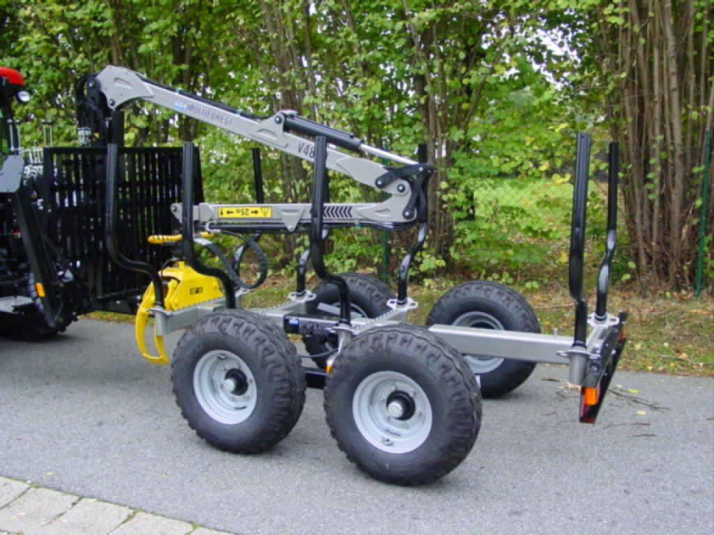 Rückewagen & Rückeanhänger des Typs Multiforest 650 New Edition mit Trejon Kran 4800, Gebrauchtmaschine in Viechtach (Bild 3)