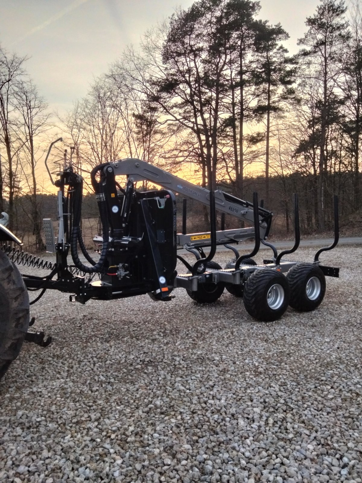 Rückewagen & Rückeanhänger del tipo Multiforest MF 950 NEW EDITION, Gebrauchtmaschine en Königsfeld (Imagen 1)