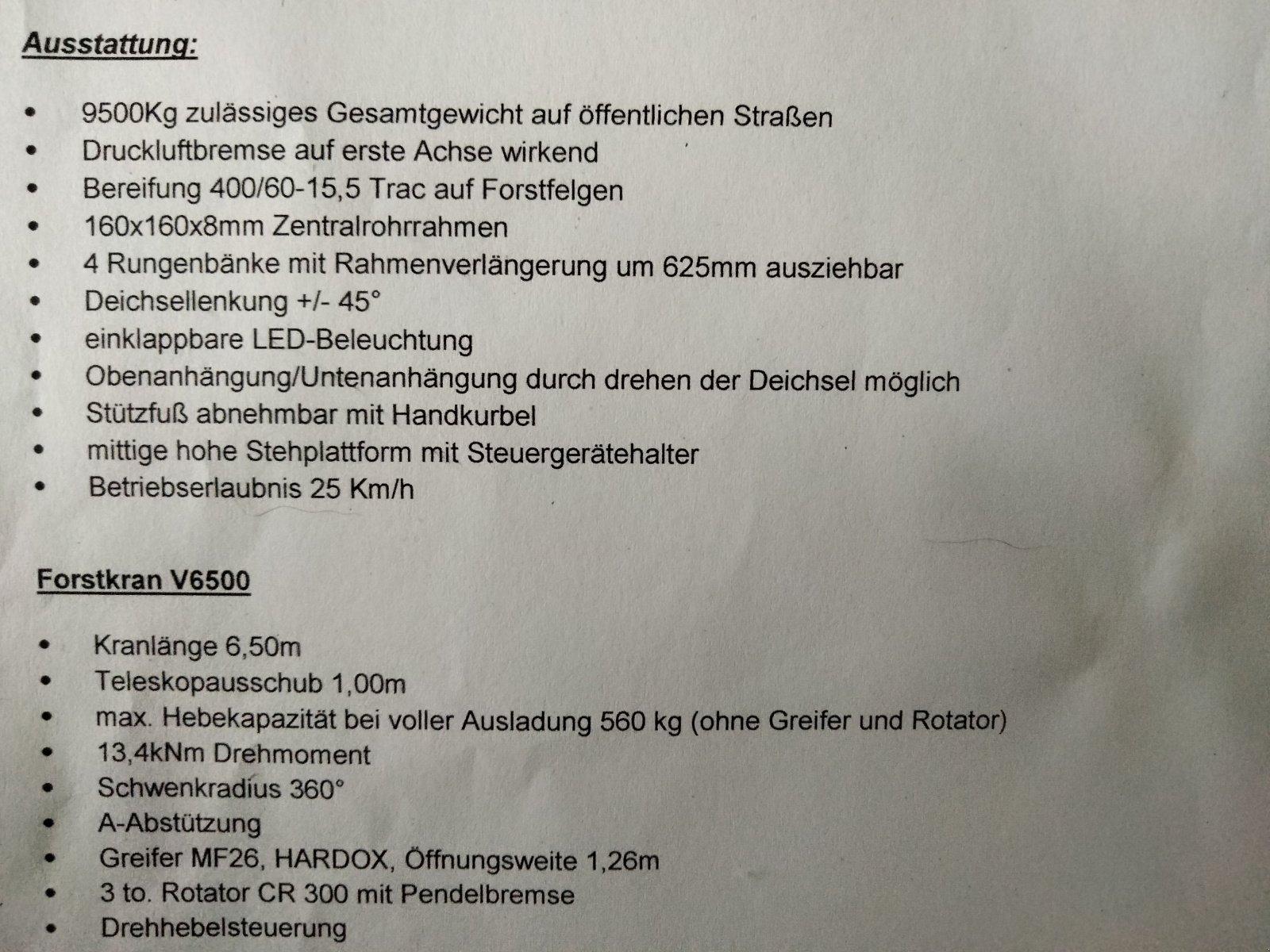 Rückewagen & Rückeanhänger Türe ait Multiforest MF 950 NEW EDITION, Gebrauchtmaschine içinde Königsfeld (resim 3)