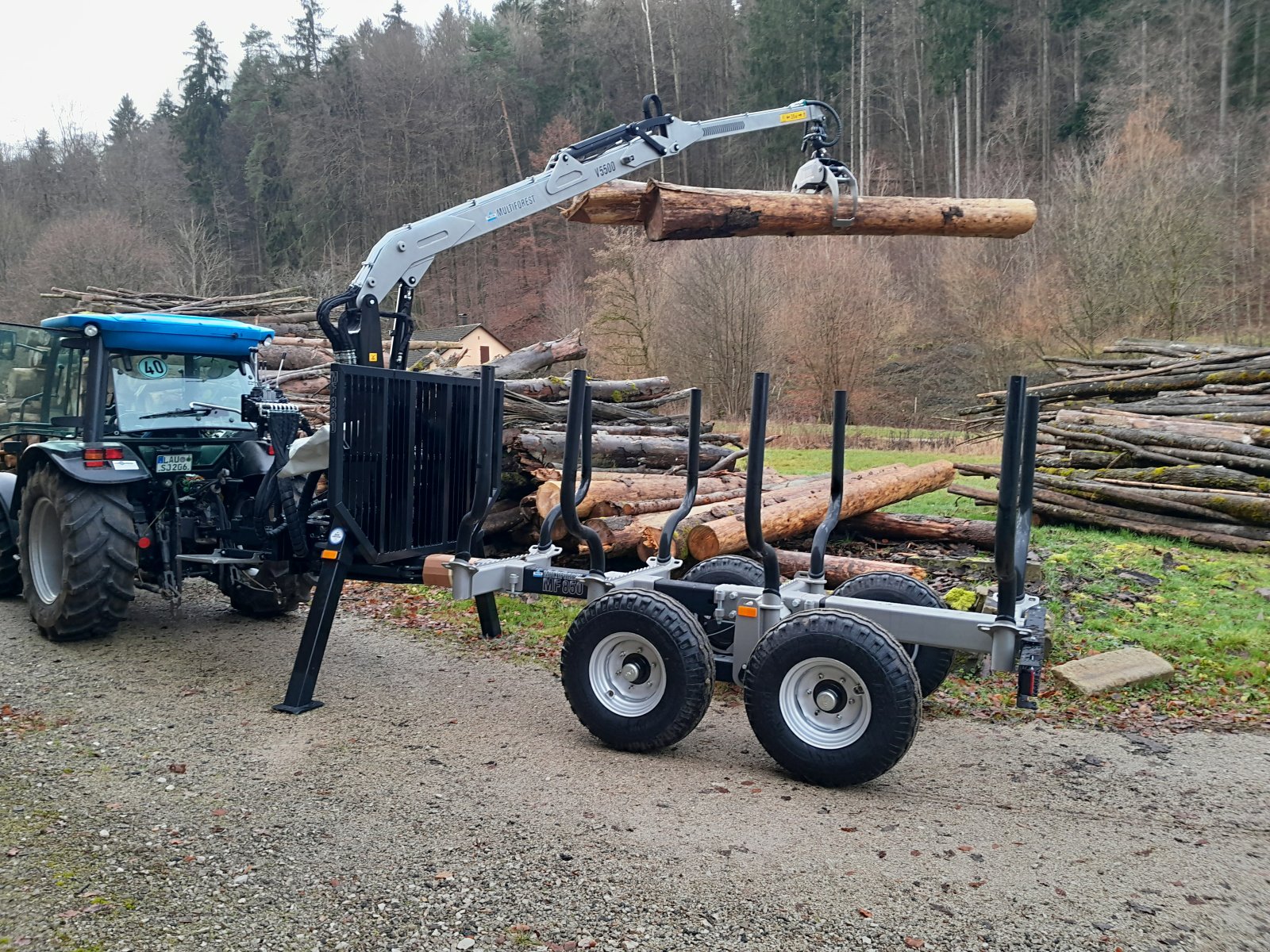 Rückewagen & Rückeanhänger του τύπου Multiforest MF850, Neumaschine σε Happurg - Föhrenbach (Φωτογραφία 3)