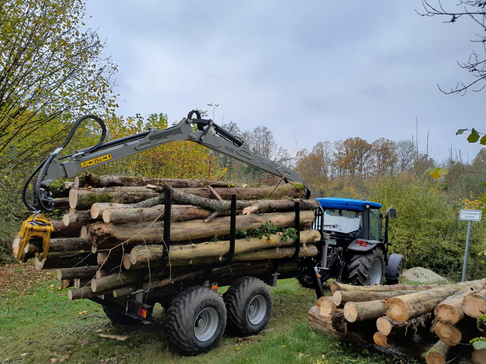 Rückewagen & Rückeanhänger van het type Multiforest MF850, Neumaschine in Happurg - Föhrenbach (Foto 1)