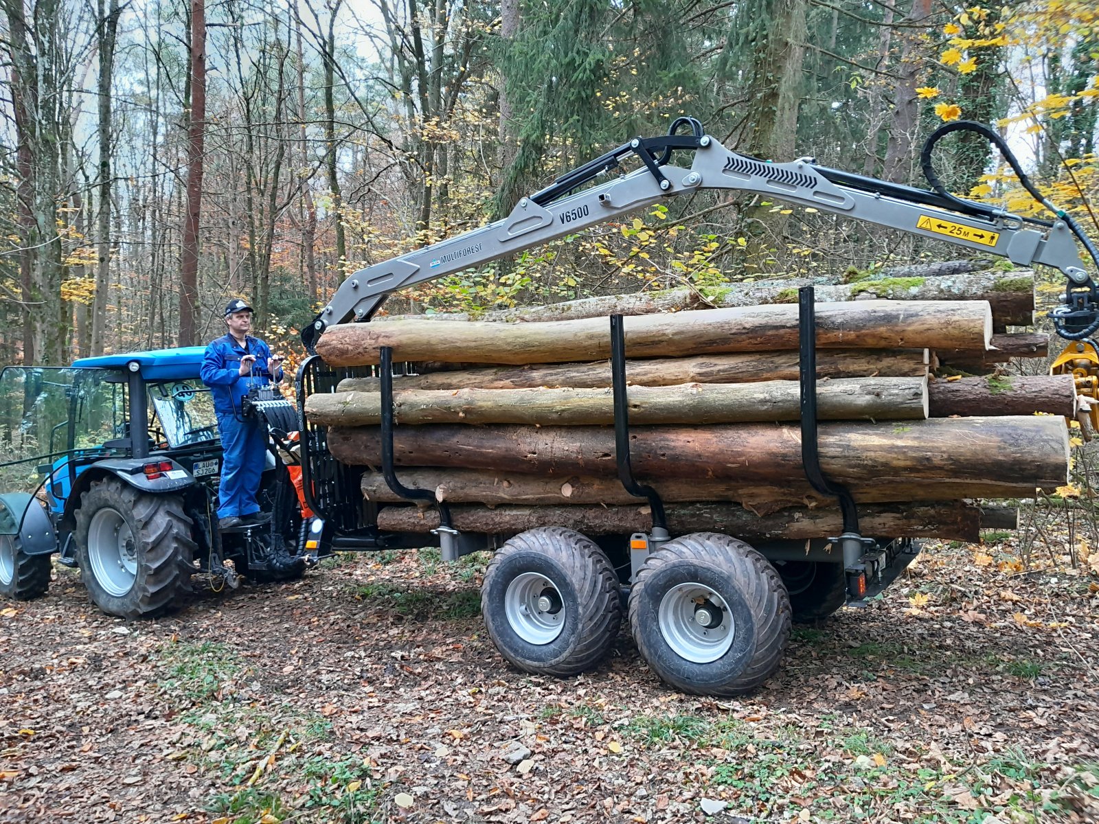 Rückewagen & Rückeanhänger van het type Multiforest MF850, Neumaschine in Happurg - Föhrenbach (Foto 4)