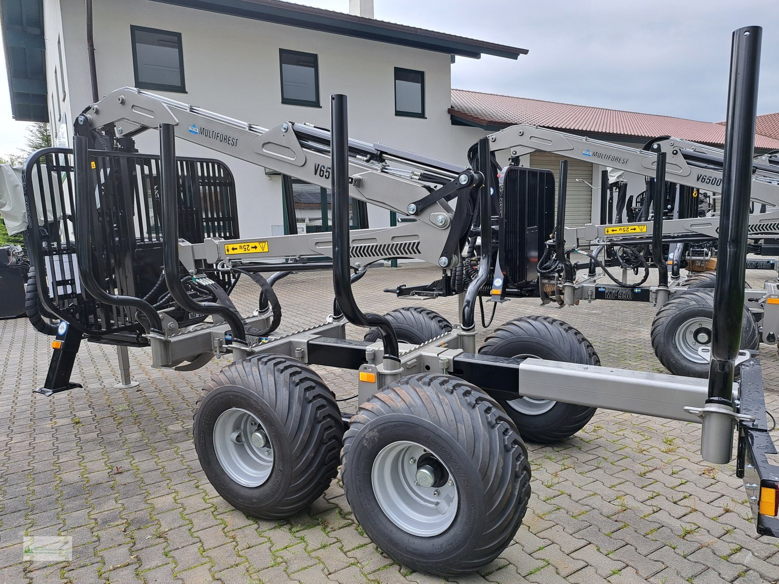 Rückewagen & Rückeanhänger типа Multiforest MF950 (8t) Kran V6500 (6,5m), Neumaschine в Haibach (Фотография 3)