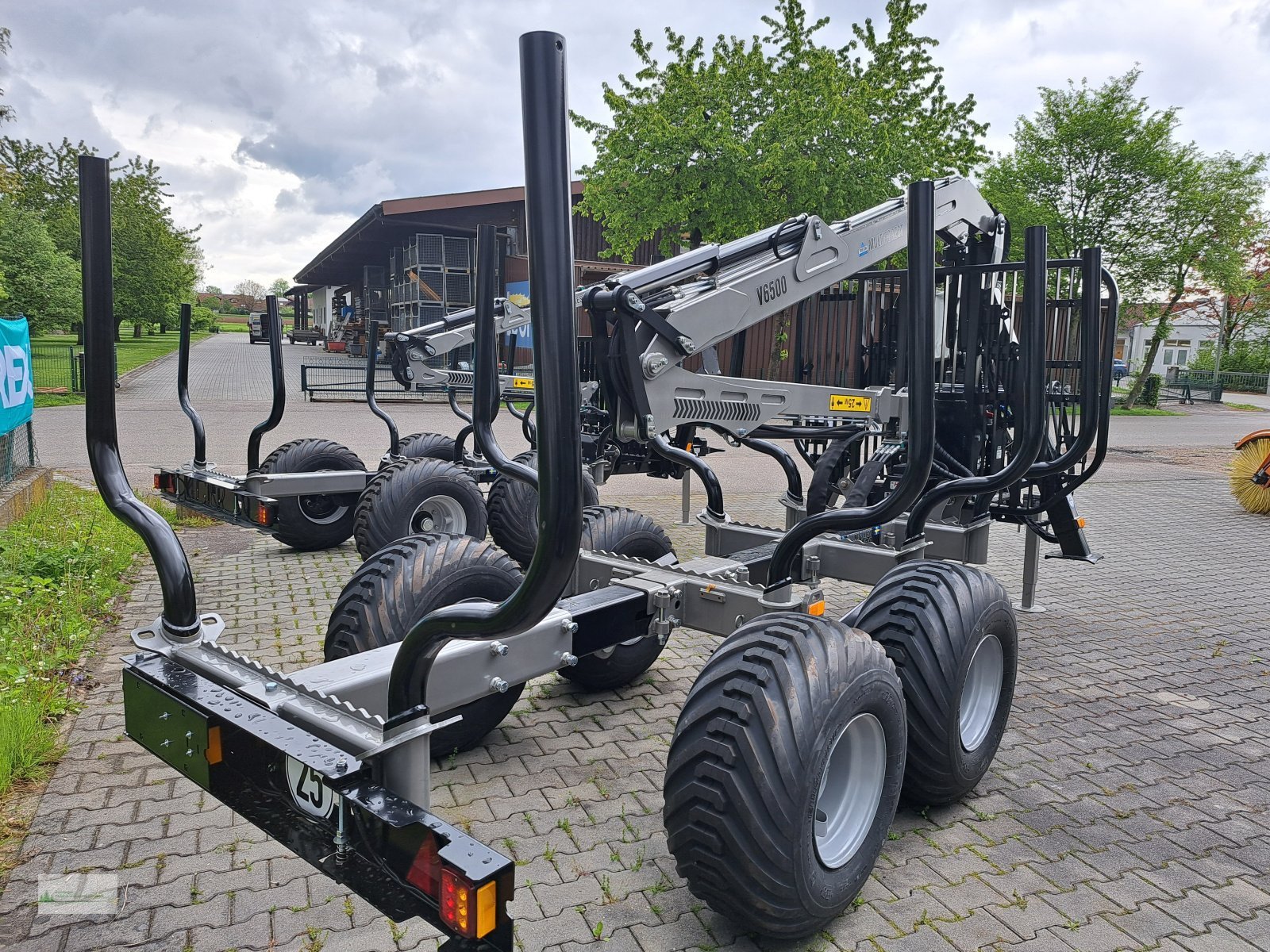 Rückewagen & Rückeanhänger typu Multiforest MF950 (8t) Kran V6500 (6,5m), Neumaschine v Haibach (Obrázok 6)