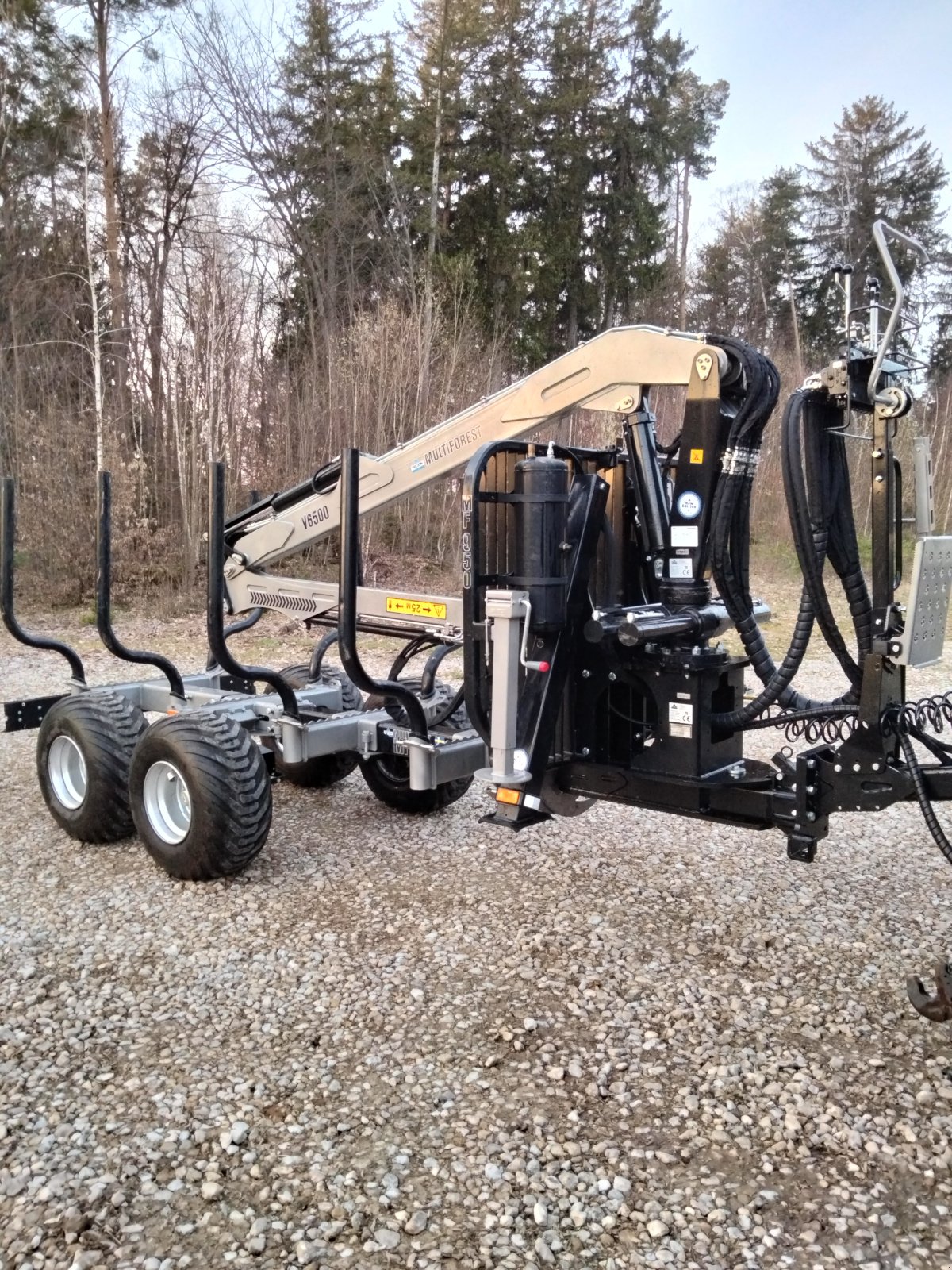 Rückewagen & Rückeanhänger van het type Multiforest MF950, Gebrauchtmaschine in Königsfeld (Foto 1)