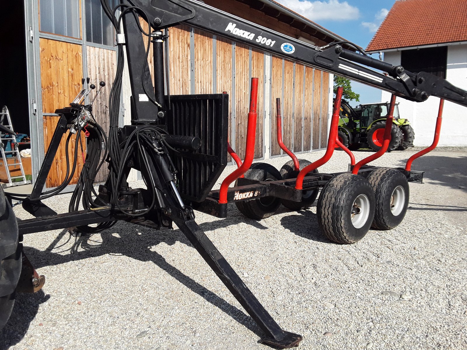 Rückewagen & Rückeanhänger typu Nokka MV81, Gebrauchtmaschine w Vilsbiburg (Zdjęcie 2)