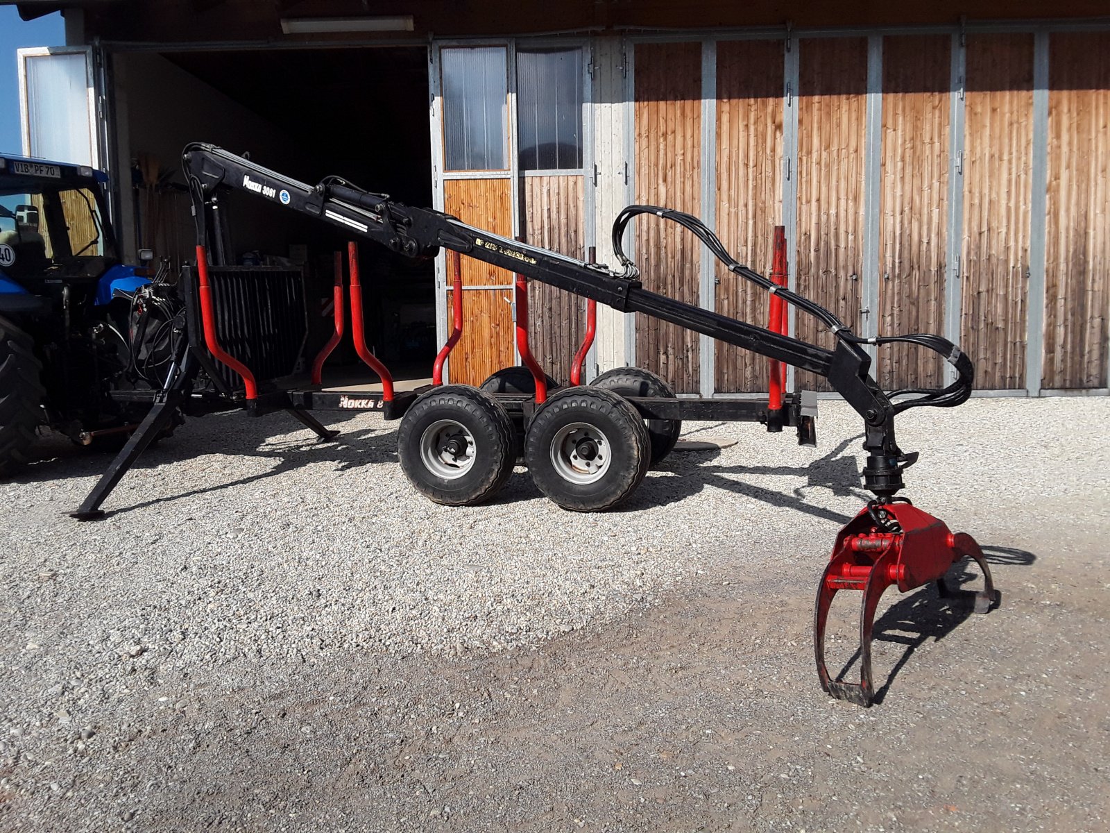 Rückewagen & Rückeanhänger a típus Nokka MV81, Gebrauchtmaschine ekkor: Vilsbiburg (Kép 3)