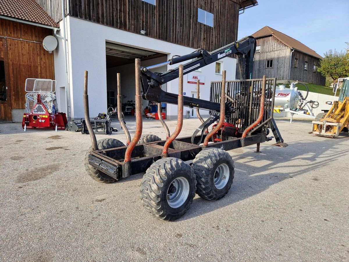 Rückewagen & Rückeanhänger Türe ait Nokka MV92K + HK 4170, Gebrauchtmaschine içinde Grünbach (resim 4)