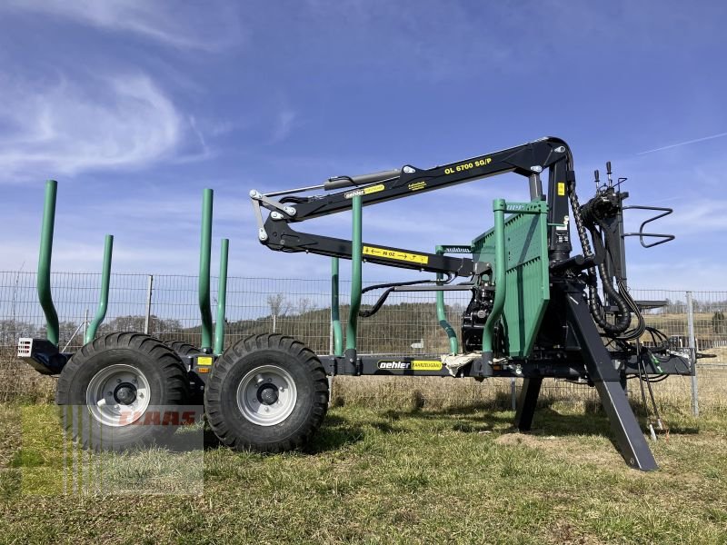 Rückewagen & Rückeanhänger des Typs Oehler OL THK 90 P + OL 6700 SG / P, Neumaschine in Altenstadt a.d. Waldnaab (Bild 1)