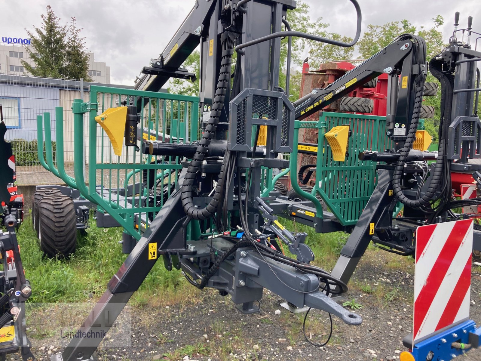 Rückewagen & Rückeanhänger van het type Oehler OL THK 90 P, Neumaschine in Rudendorf (Foto 2)