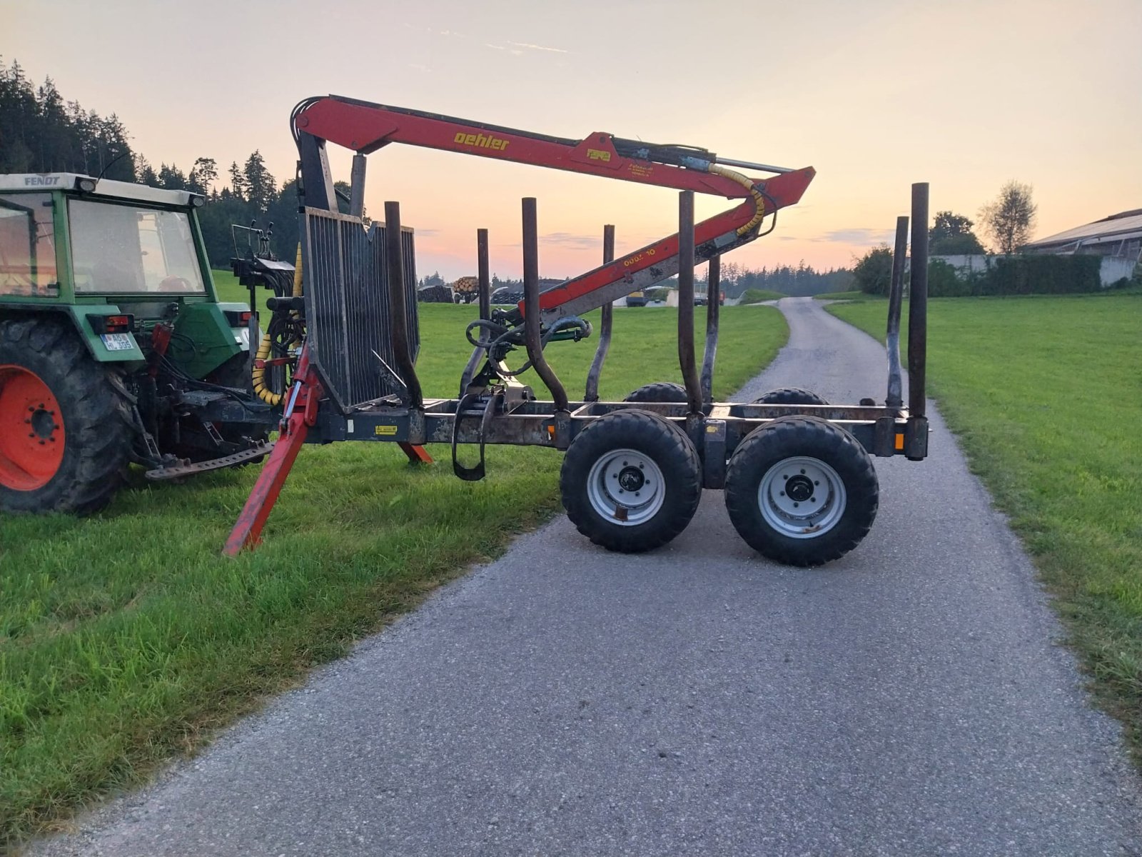 Rückewagen & Rückeanhänger des Typs Oehler THK 120P, Gebrauchtmaschine in Tyrlaching (Bild 1)