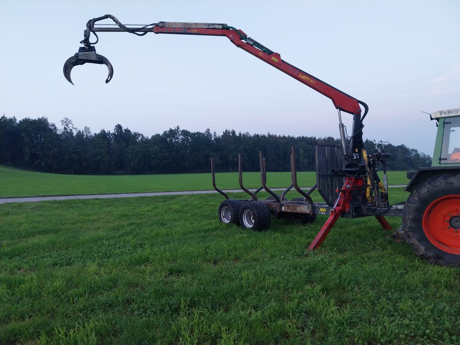 Rückewagen & Rückeanhänger Türe ait Oehler THK 120P, Gebrauchtmaschine içinde Tyrlaching (resim 3)