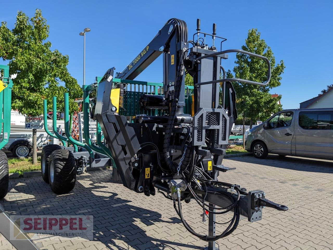 Rückewagen & Rückeanhänger van het type Oehler THK 90 P, Neumaschine in Groß-Umstadt (Foto 1)