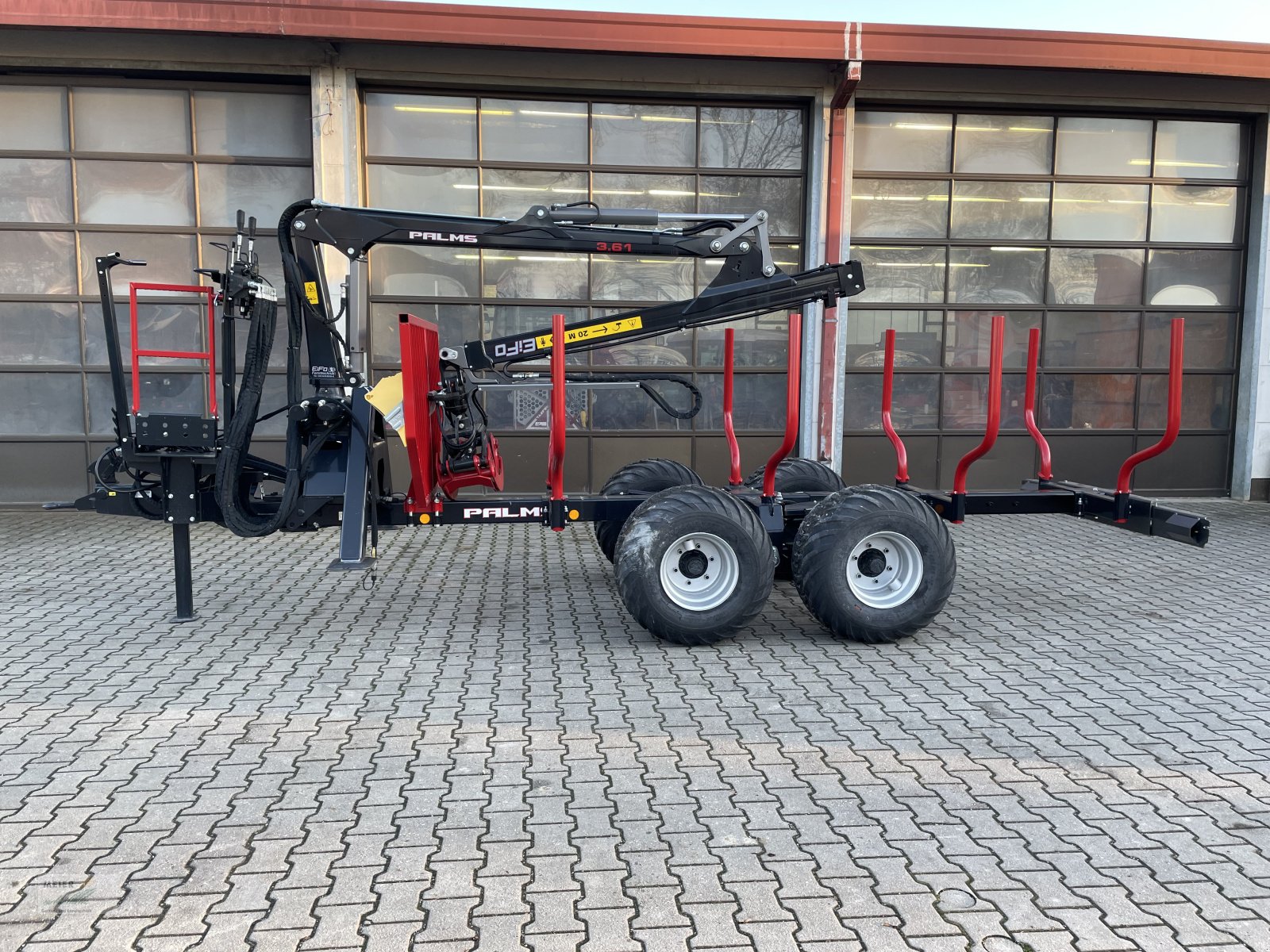 Rückewagen & Rückeanhänger van het type Palms FA 3.61/7,70, Neumaschine in Hersbruck (Foto 1)