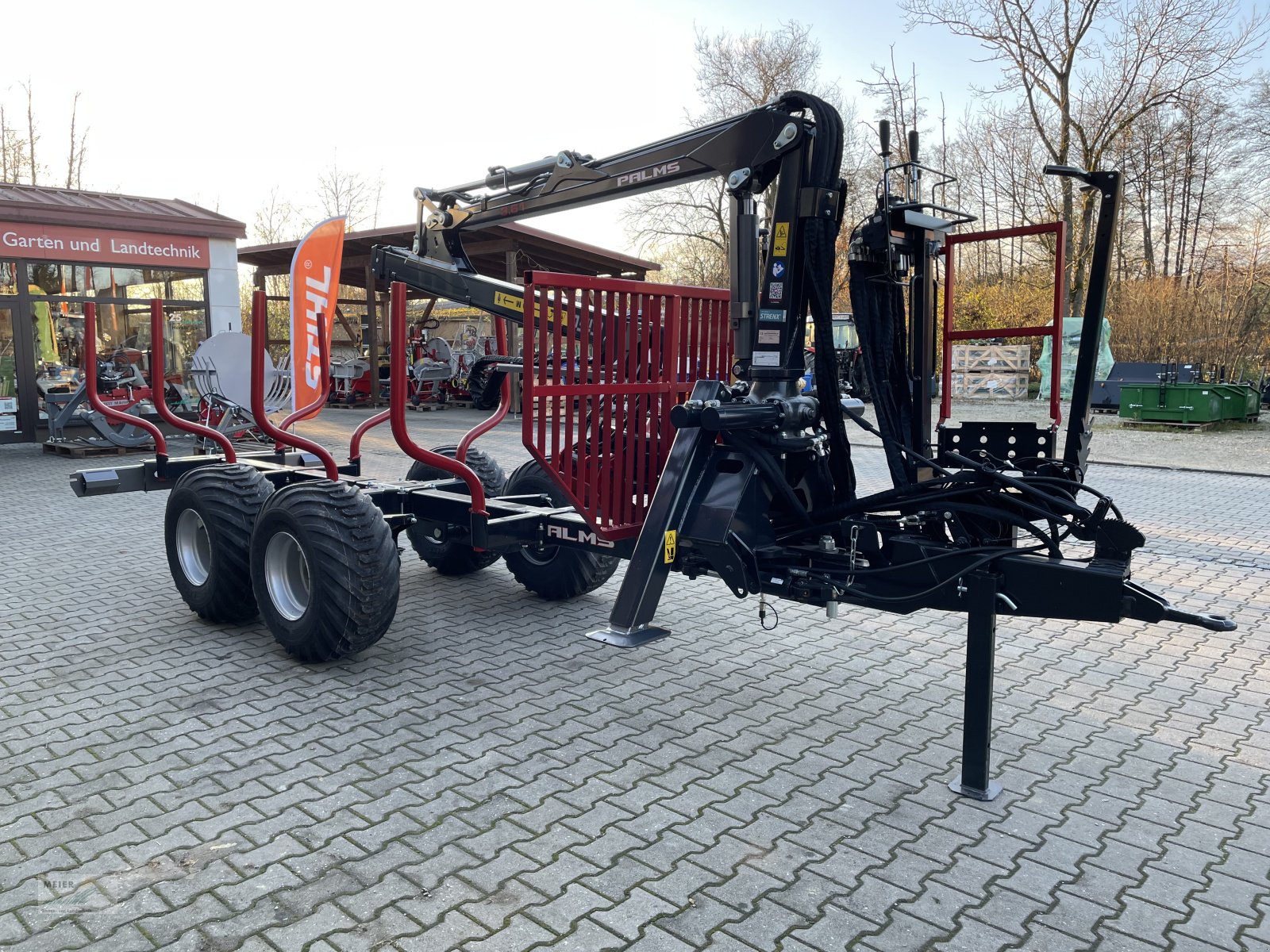 Rückewagen & Rückeanhänger van het type Palms FA 3.61/7,70, Neumaschine in Hersbruck (Foto 3)