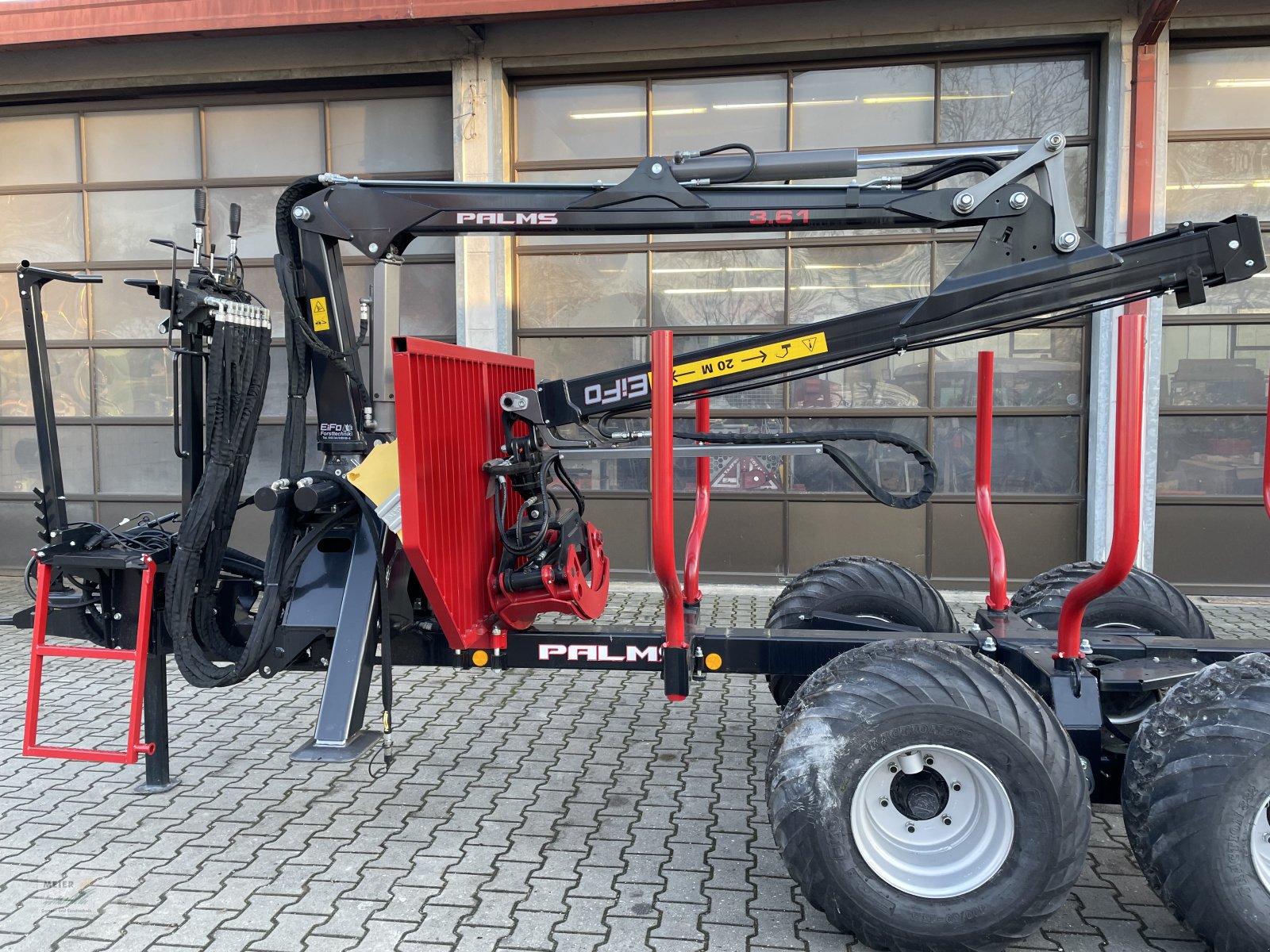 Rückewagen & Rückeanhänger van het type Palms FA 3.61/7,70, Neumaschine in Hersbruck (Foto 5)