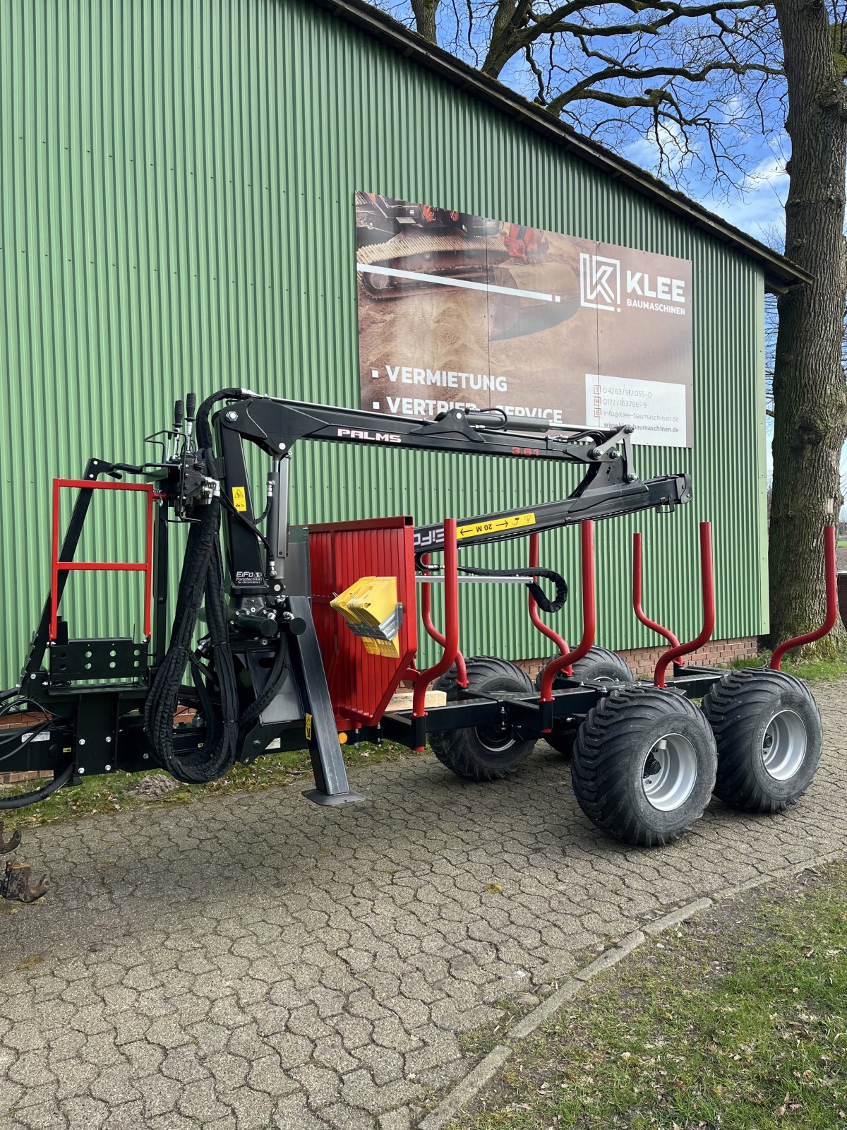 Rückewagen & Rückeanhänger of the type Palms FA 3.61/7,70S, Neumaschine in Scheeßel (Picture 1)