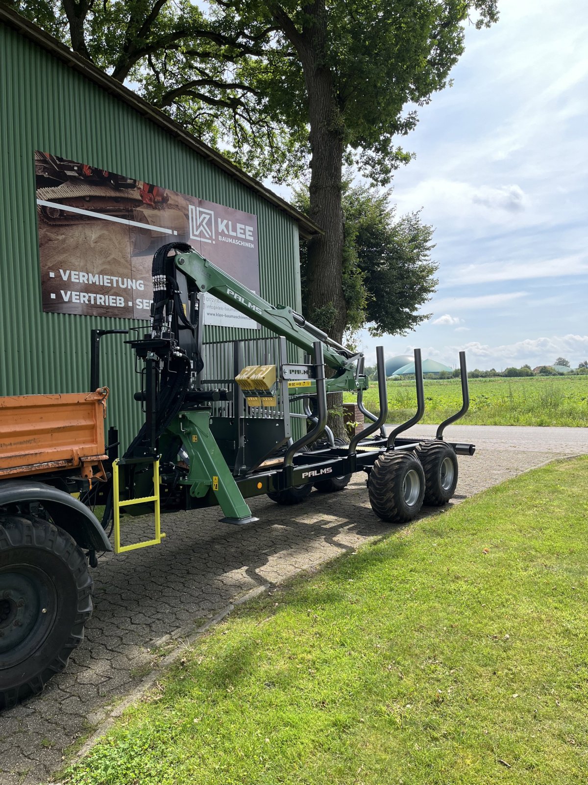 Rückewagen & Rückeanhänger del tipo Palms FA 4,70 GL / 10 D, Neumaschine In Scheeßel (Immagine 1)