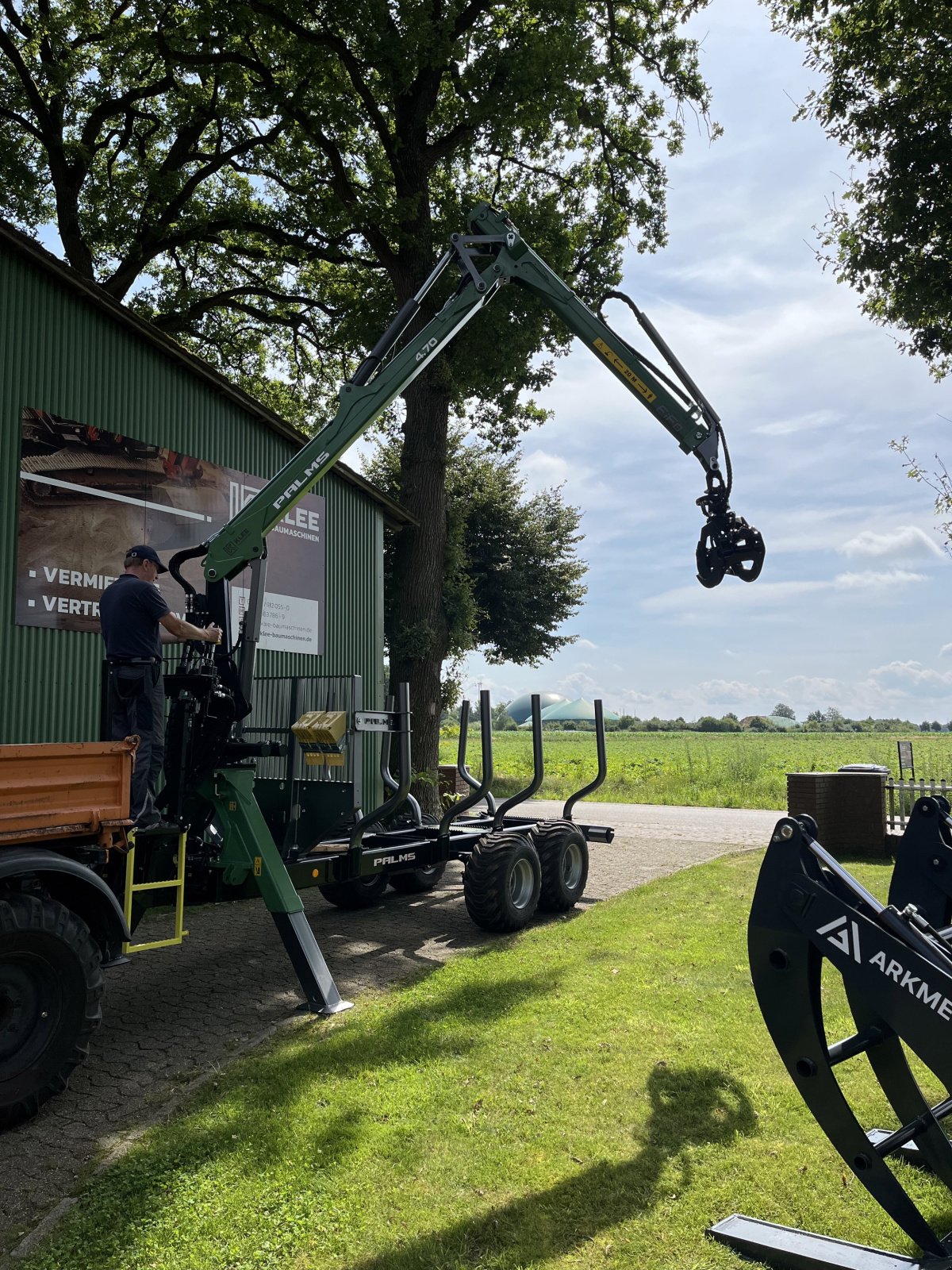 Rückewagen & Rückeanhänger del tipo Palms FA 4,70 GL / 10 D, Neumaschine In Scheeßel (Immagine 2)