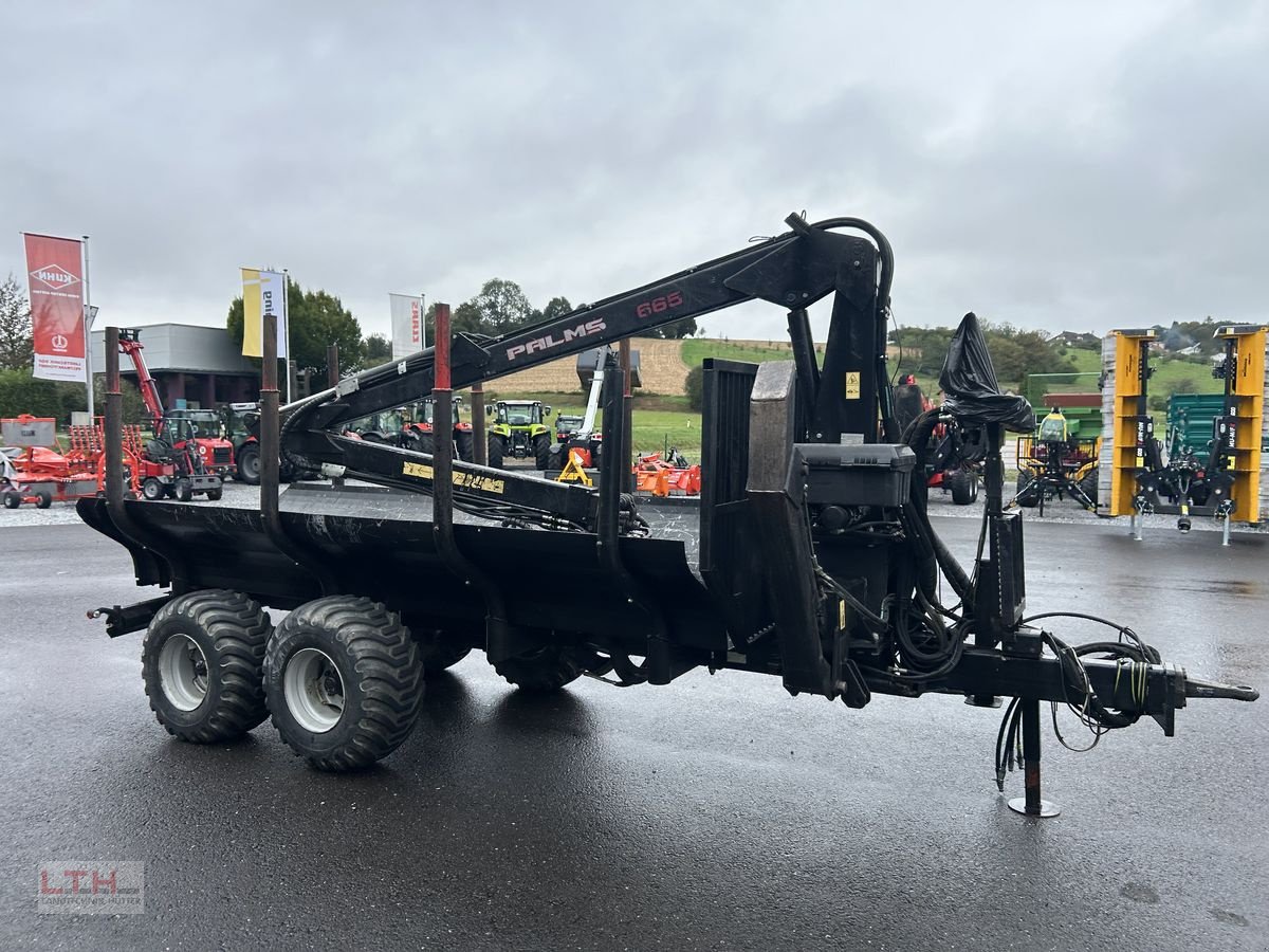 Rückewagen & Rückeanhänger typu Palms Palms 9 mit Kran 665, Gebrauchtmaschine v Gnas (Obrázek 10)