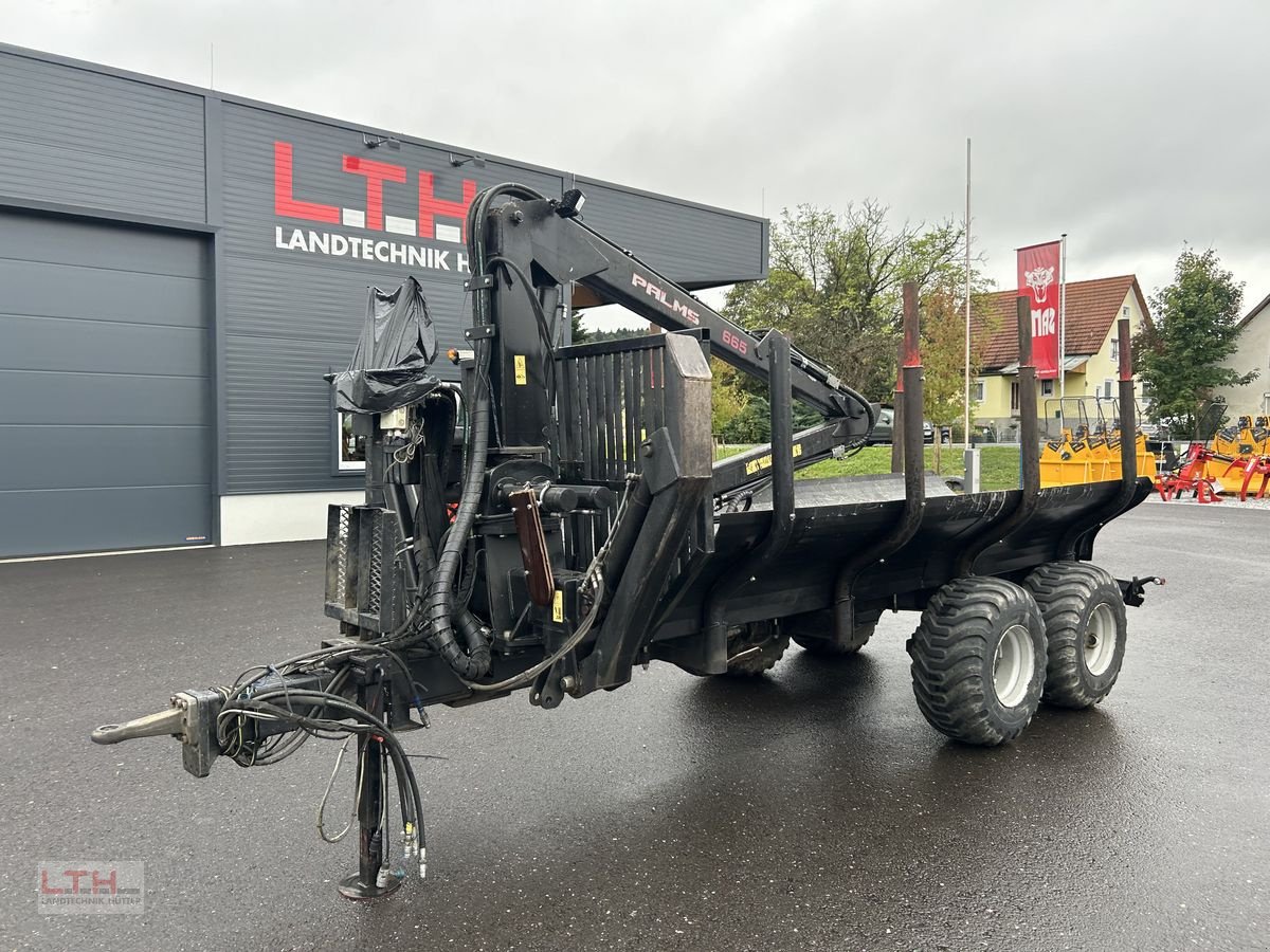 Rückewagen & Rückeanhänger van het type Palms Palms 9 mit Kran 665, Gebrauchtmaschine in Gnas (Foto 2)