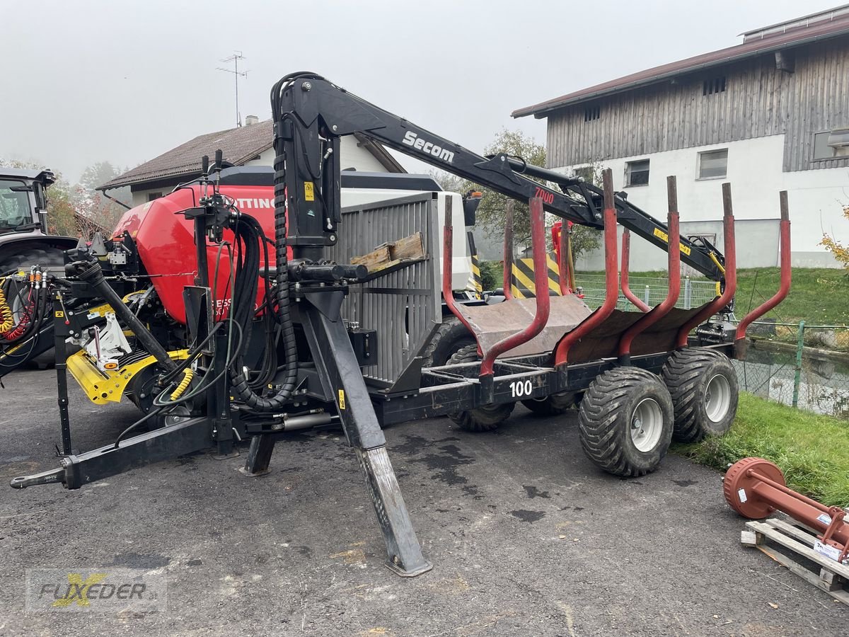 Rückewagen & Rückeanhänger del tipo Palms Secom 100 mit Kran 7000, Gebrauchtmaschine en Pattigham (Imagen 1)